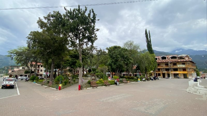 Town Park. Vilcabamba, Ecuador.