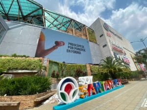 Shopping mall. Bucaramanga, Colombia.
