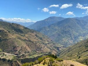 Mountains Santander. Bucaramanga, Colombia.