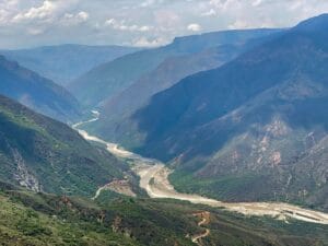 Mountains Santander. Bucaramanga, Colombia.
