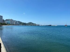 Bay scene. Santa Marta, Colombia.