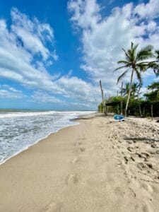 Beach scene. Santa Marta, Colombia.
