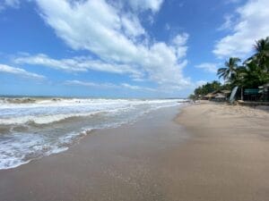 Beach scene. Santa Marta, Colombia.