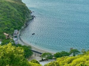 Sandy bay. Santa Marta, Colombia.