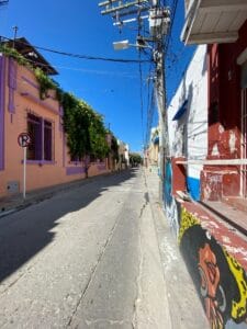 Street scene. Santa Marta, Colombia.