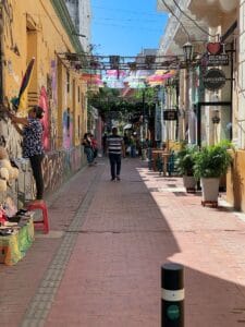 Street scene. Santa Marta, Colombia.