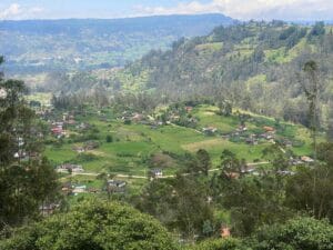 Mountain view. Cuenca, Ecuador.