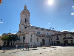 Church. Cuenca, Ecuador.