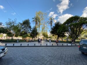 Park. Cuenca, Ecuador.