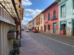 Street. Cuenca, Ecuador.