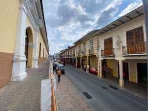 Street scene. Loja, Ecuador.