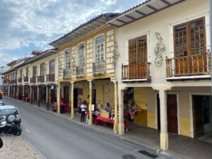 Street scene. Loja, Ecuador.