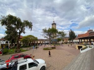 Plaza. Loja, Ecuador.