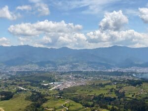 Mountain view. Loja, Ecuador.