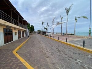 Malecon. Salinas, Ecuador.
