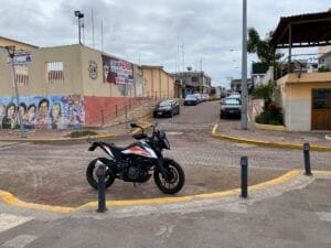 Street view. Salinas, Ecuador.