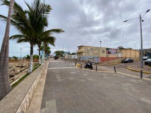 Malecon. Salinas, Ecuador.
