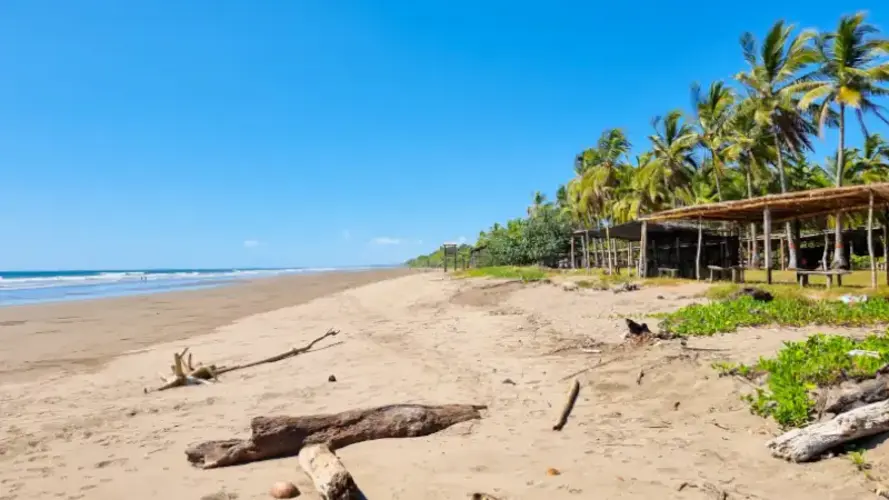 Peaceful Beach Life In Las Lajas, Panama
